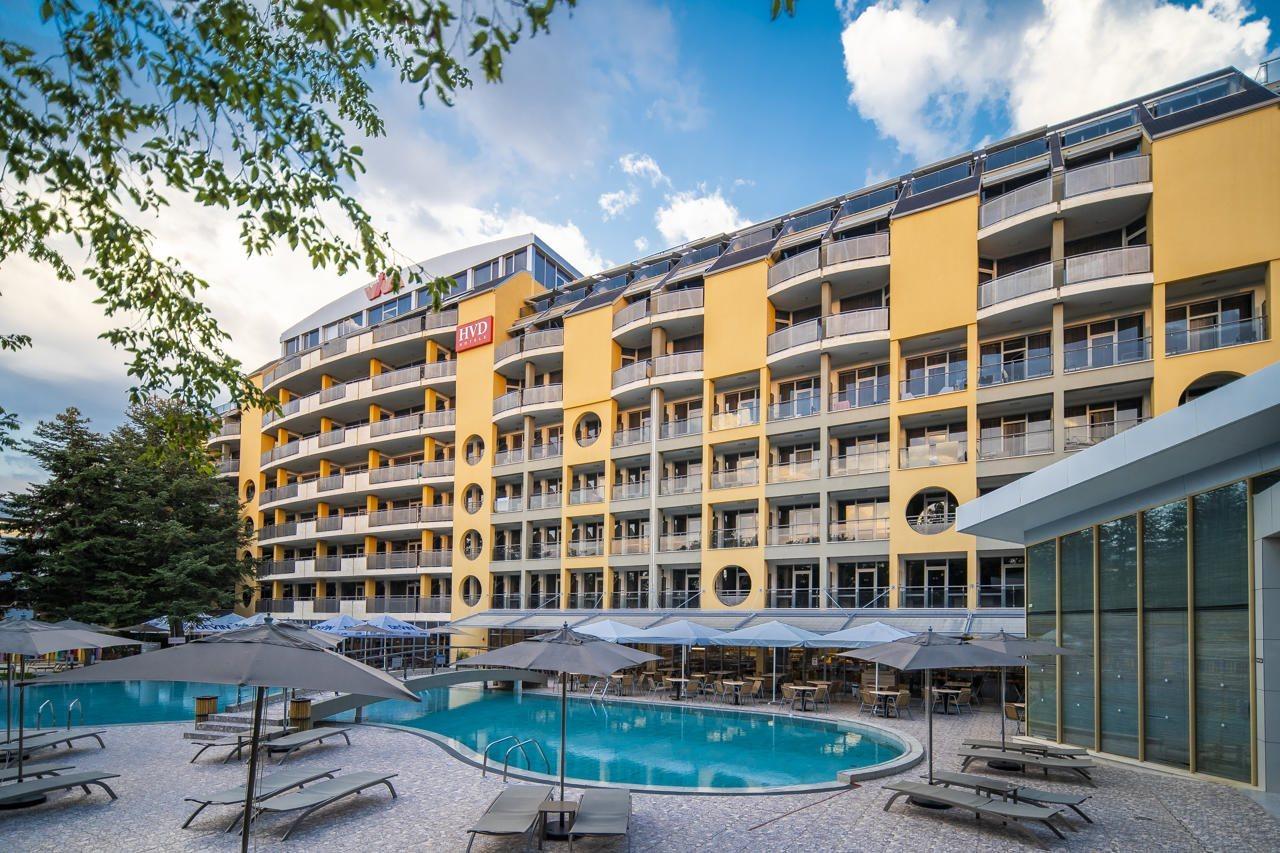 Hvd Viva Club Ultra All Inclusive - Private Beach & Free Parking Golden Sands Exterior photo